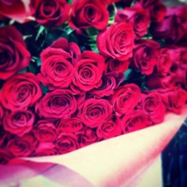 溢れんばかりの愛情を108本のバラに託して…|「カシワ花の店」　（大分県大分市の花屋）のブログ